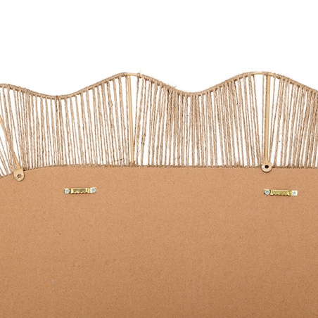 Lustro owalne słońce NOEMIE, 91,5 x 61 cm