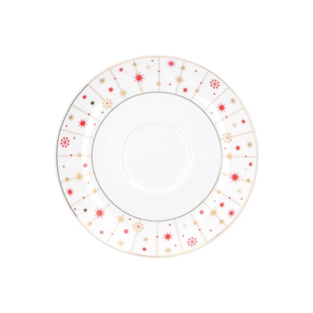 Garnitur śniadaniowy dla 1 osoby 3 el. Yvonne Renifer Czerwony BN02