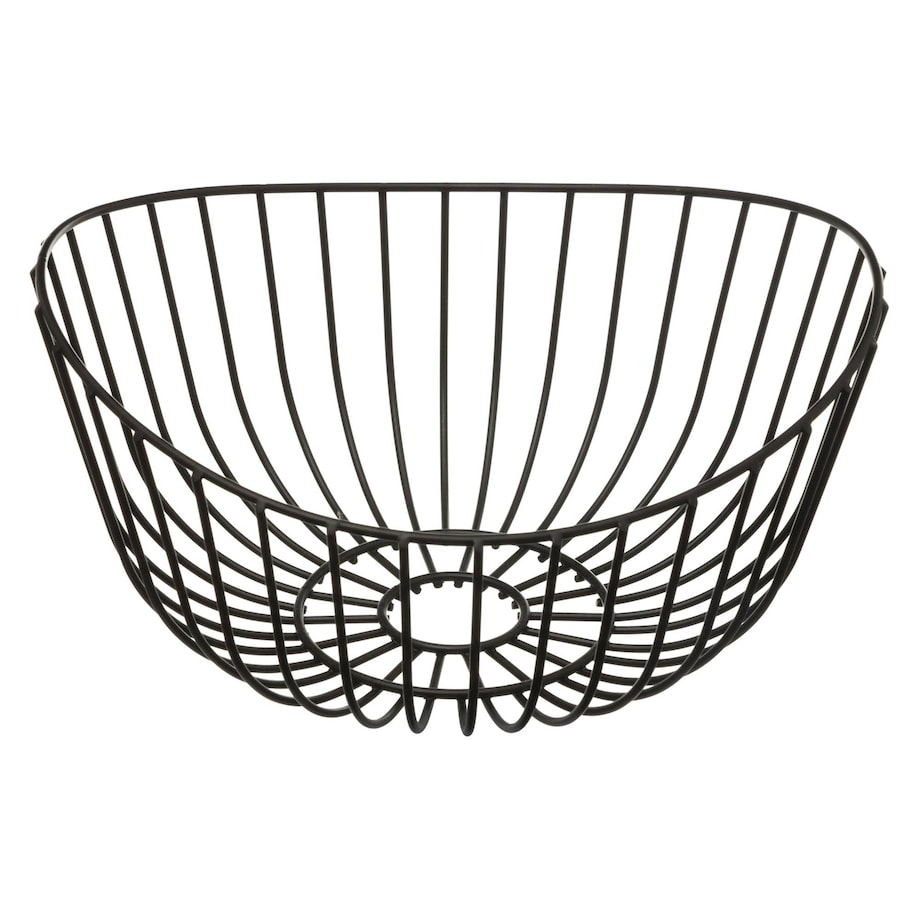 Koszyk na owoce, metalowy, 27 x 26 x 17 cm