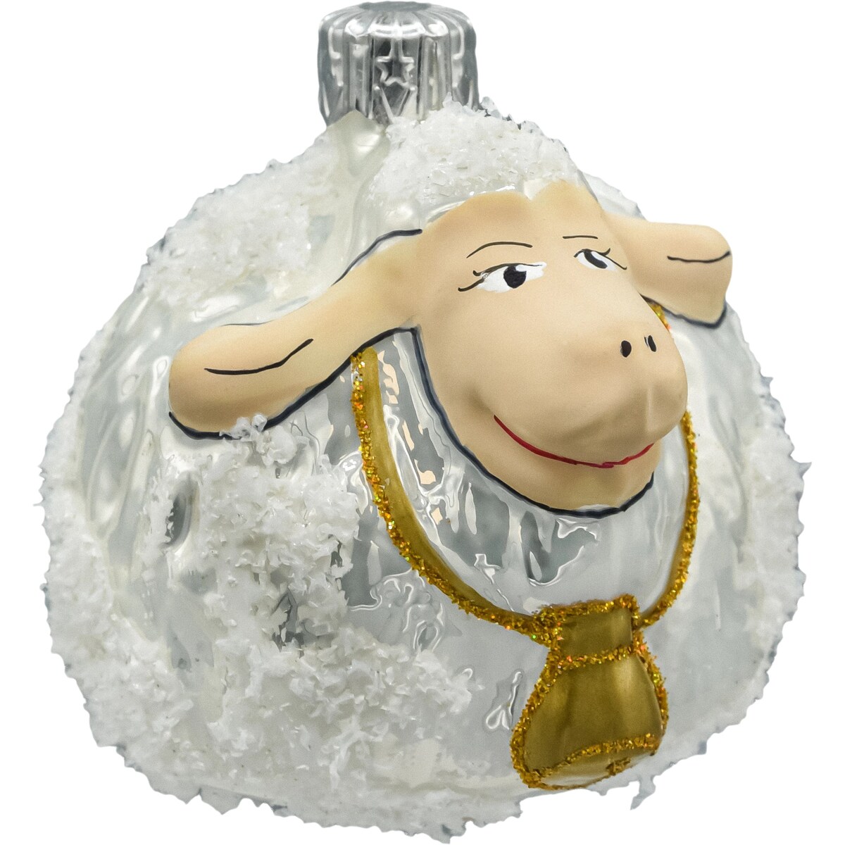 Bombka choinkowa: Owieczka z dzwonkiem