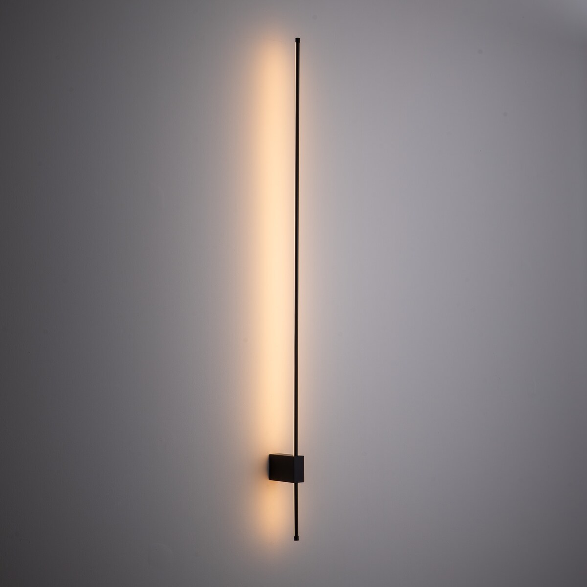 Kinkiet Led Tk Lighting Lixa Liniowe Podświetlenie Ścian Czarny 18W