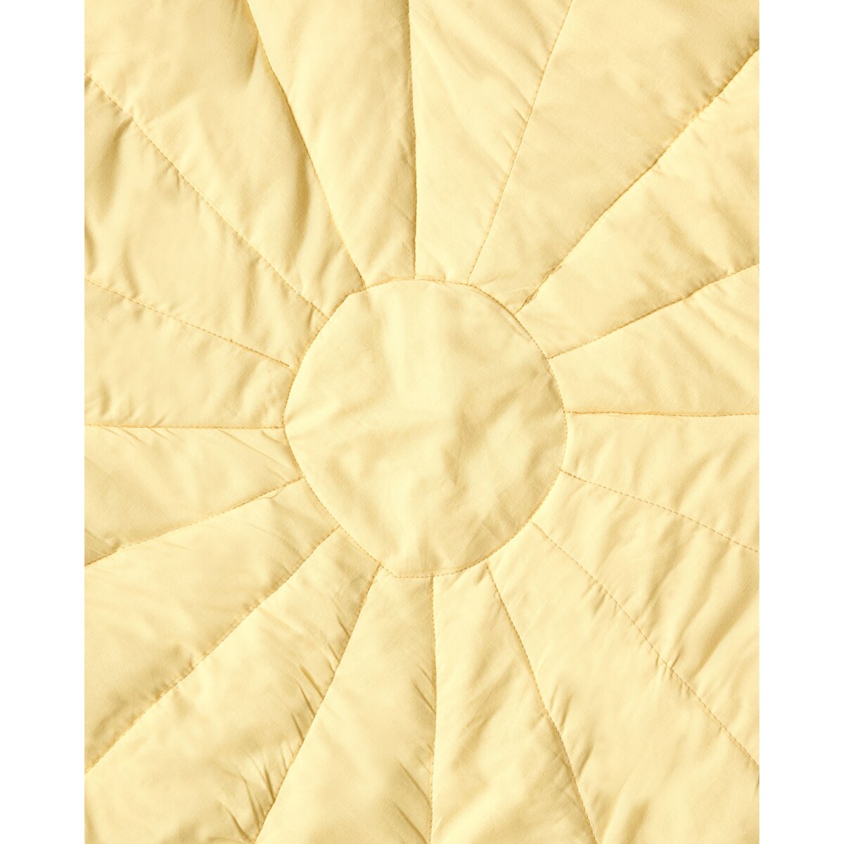 Mata do zabawy kwiat 110 x 110 cm żółta ELIZJUM