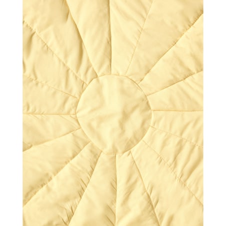 Mata do zabawy kwiat 110 x 110 cm żółta ELIZJUM