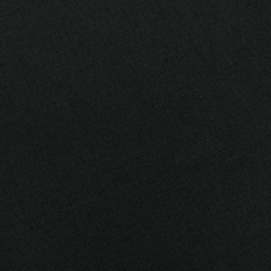 vidaXL Fotel z podnóżkiem, czarny, tapicerowany tkaniną