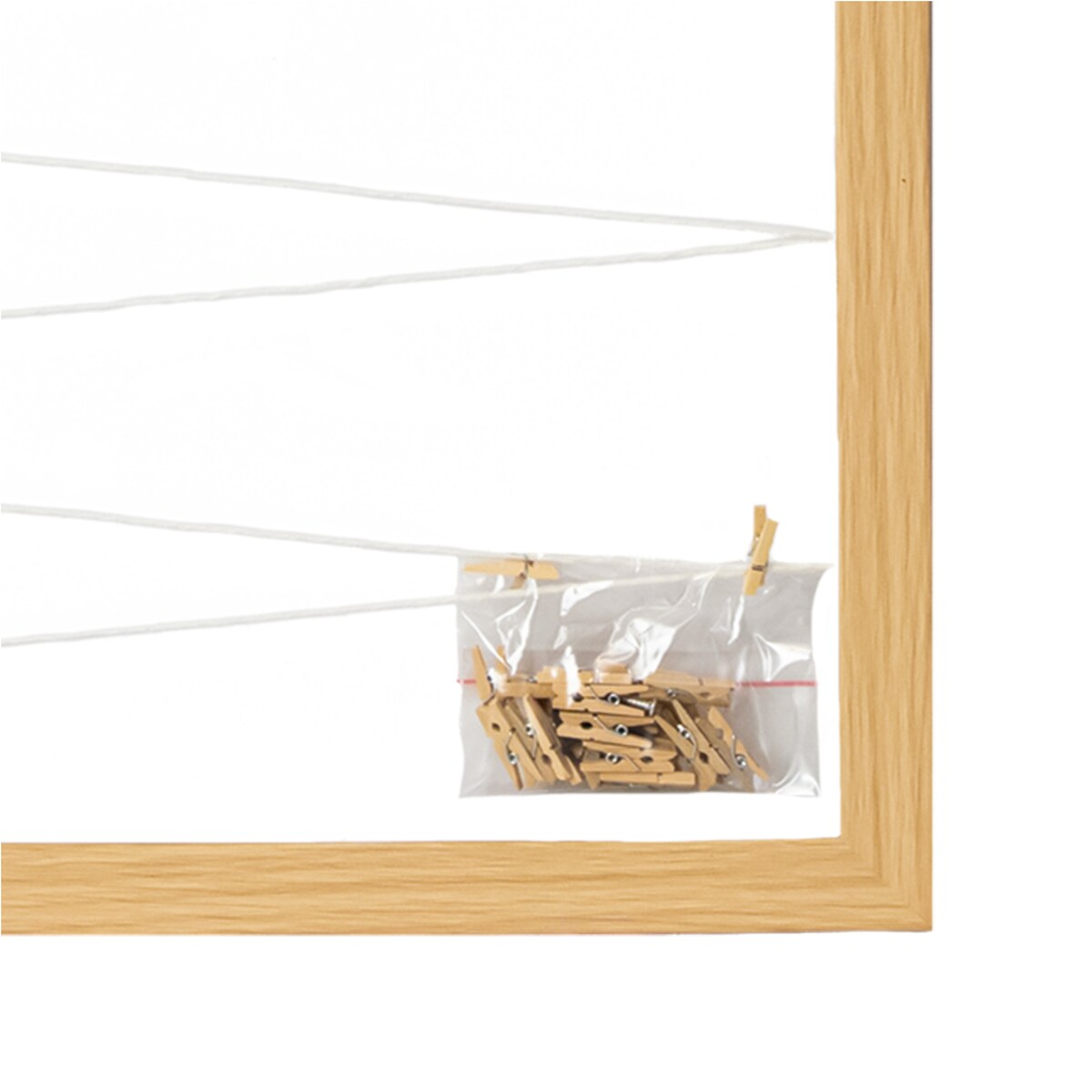 Ramka Na Zdjęcia 50X70 Cm Multiramka Ze Sznurkami Galeria Buk