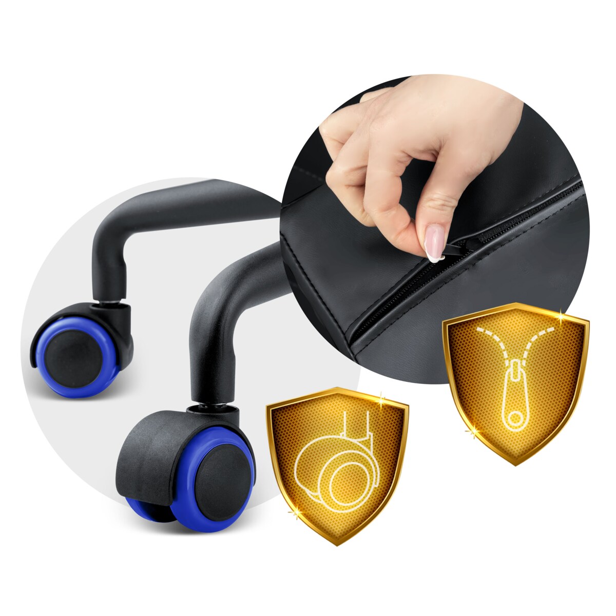 Fotel gamingowy obrotowy krzesło biurowe Sofotel Hydra