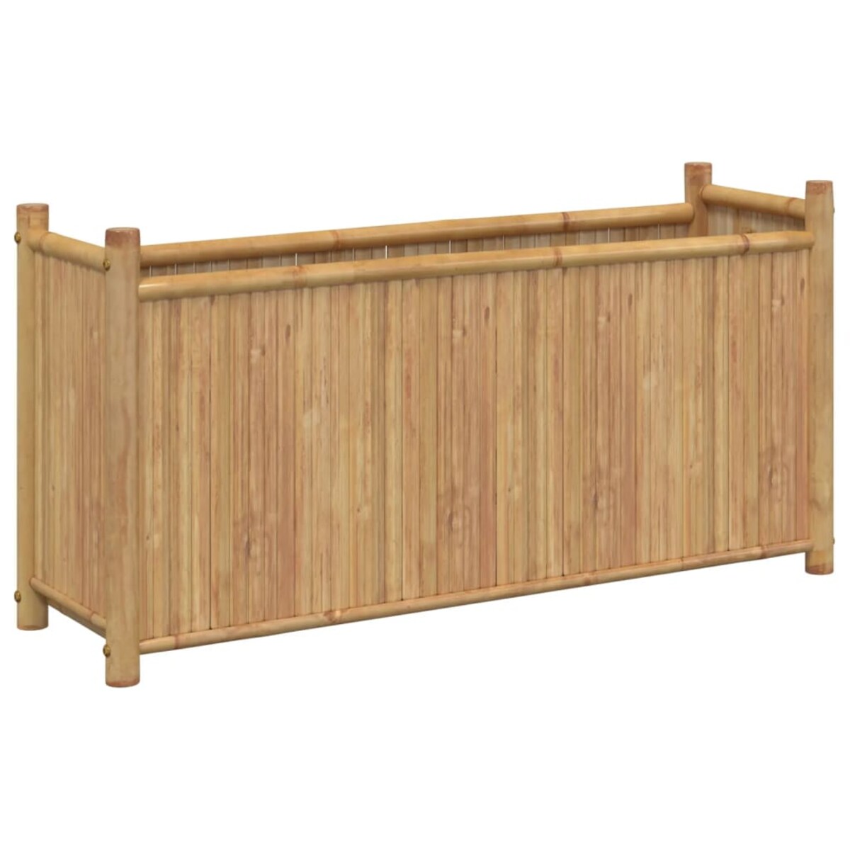 vidaXL Donica, 100x30x50 cm, bambusowa