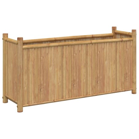 vidaXL Donica, 100x30x50 cm, bambusowa