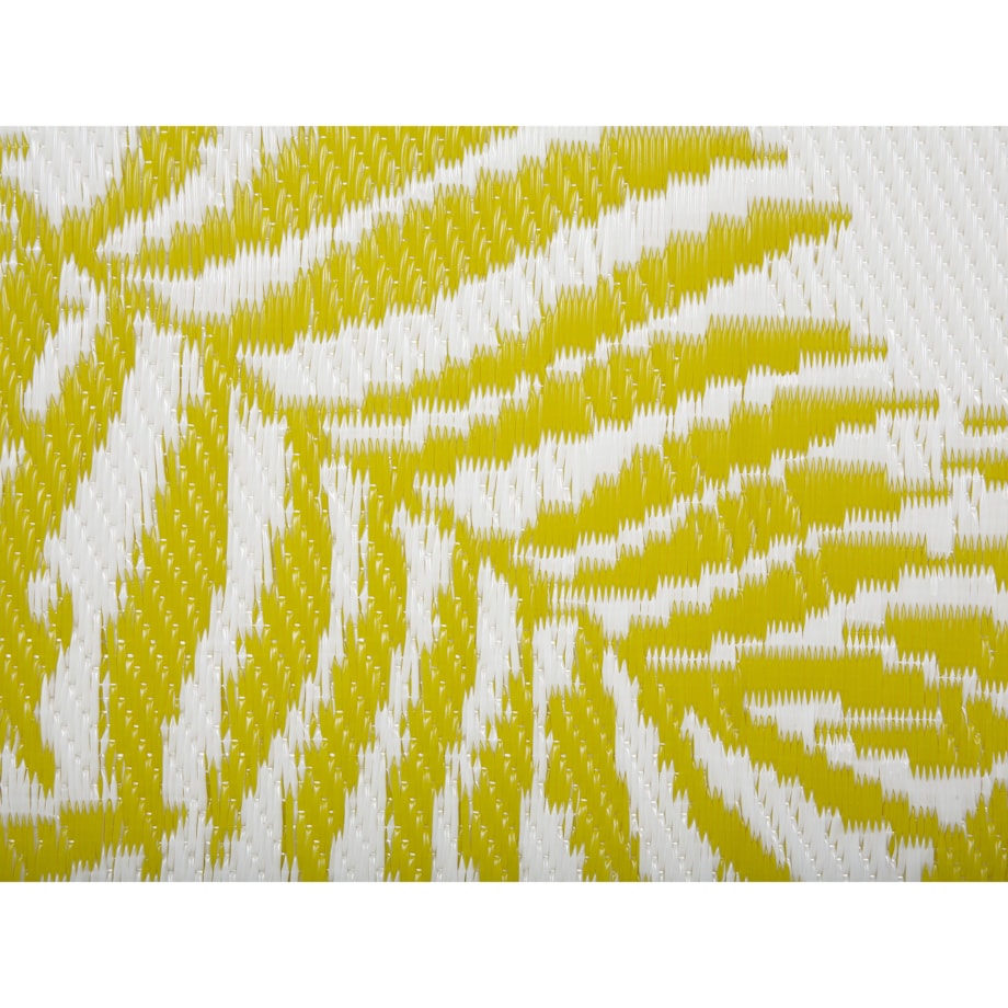 Dywan zewnętrzny 120 x 180 cm żółty KOTA