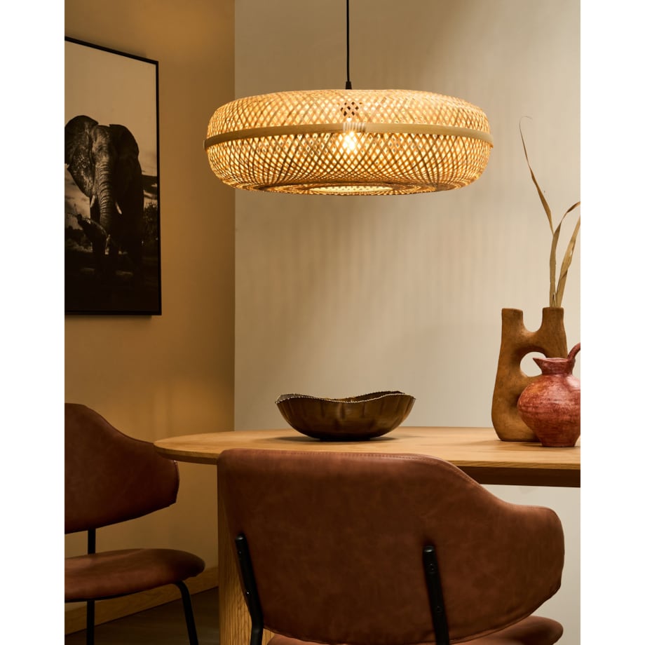 Lampa wisząca LAJAS Bambus Naturalny