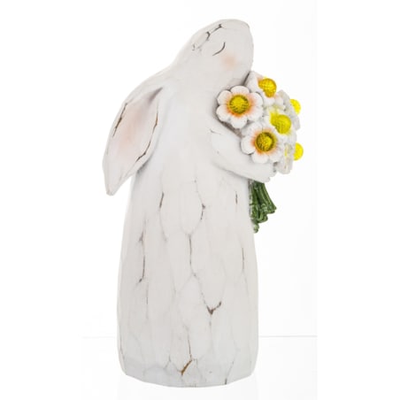 Dekoracja - LED króliczka z bukietem 26x9,5x14 cm piękny zapach