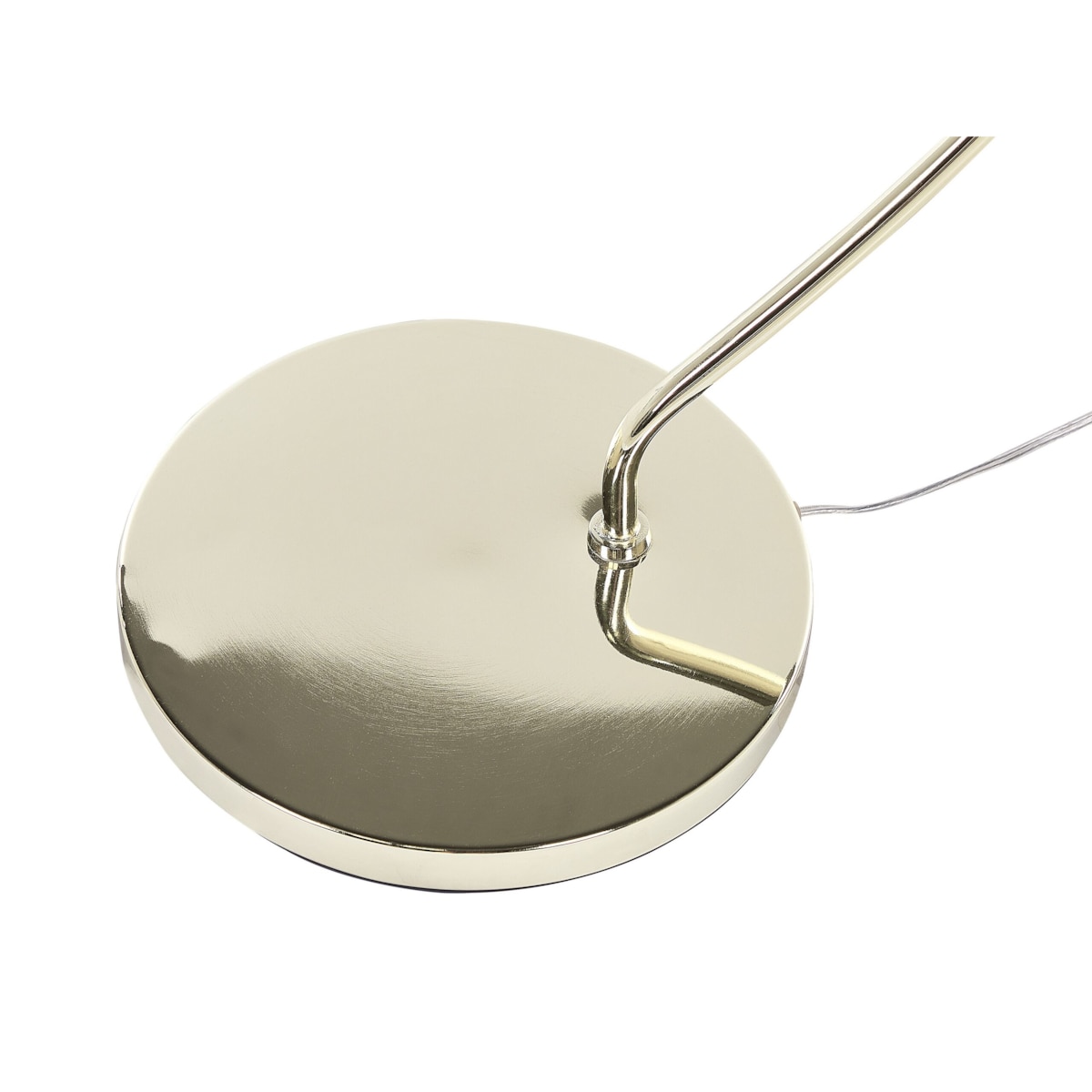 Lampa podłogowa metalowa złota KAMA