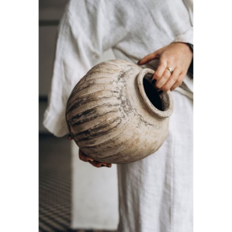 Wazon z terakoty SANA, W: 22 cm