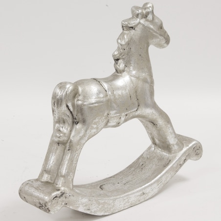 Figurka - koń na biegunach 27,5x29,5 cm HYNDER