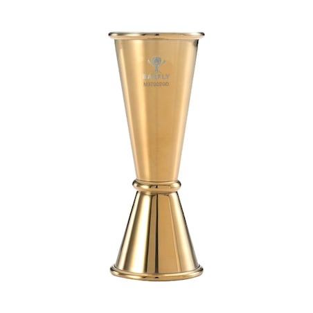 Miarka barmańska złota 25/50 ml