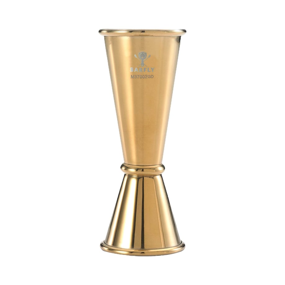 Miarka barmańska złota 25/50 ml