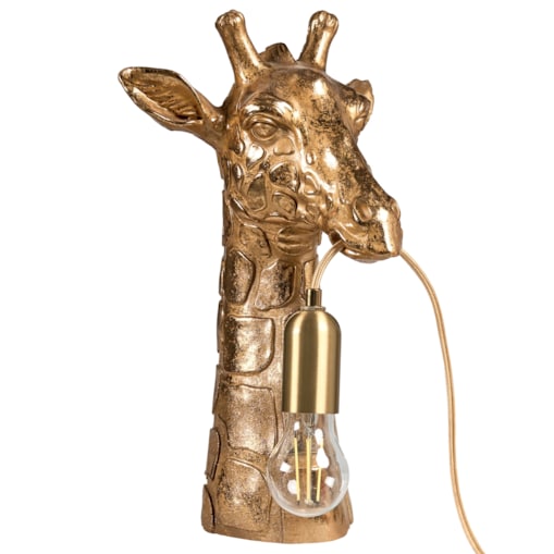 Lampa stołowa Żyrafa MALAIKA Złoty