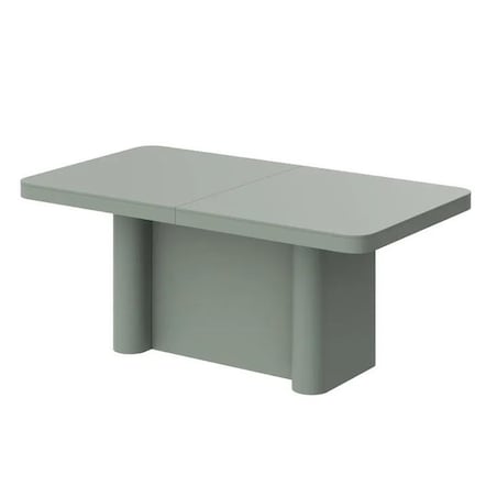 Stół rozkładany PORTOFINO 160(412)x100 zielony