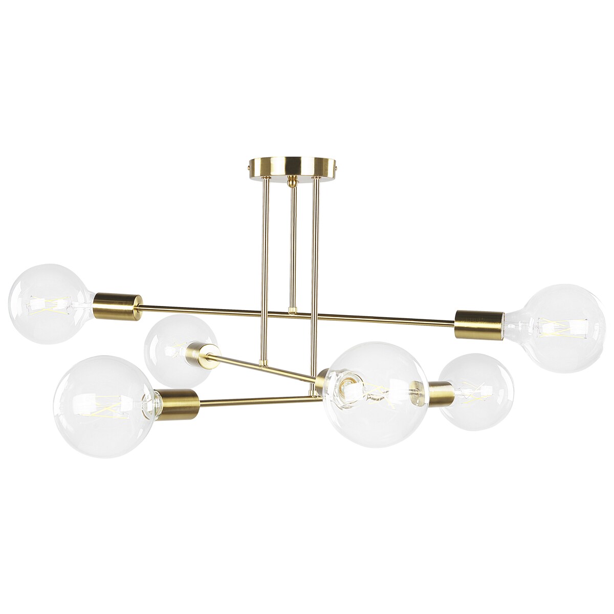 Lampa sufitowa KIDANE Metal Mosiężny