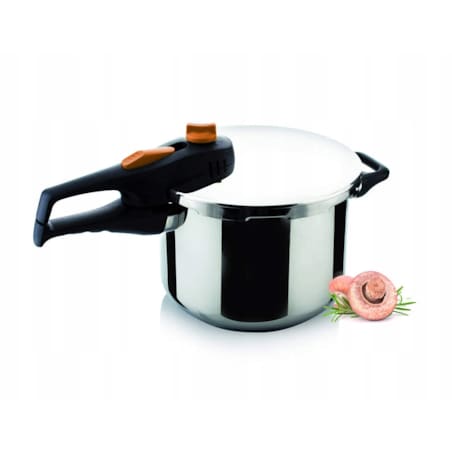 SZYBKOWAR GARNEK PAROWY szybkie GOTOWANIE 6 L indukcja pokrętło banquet box