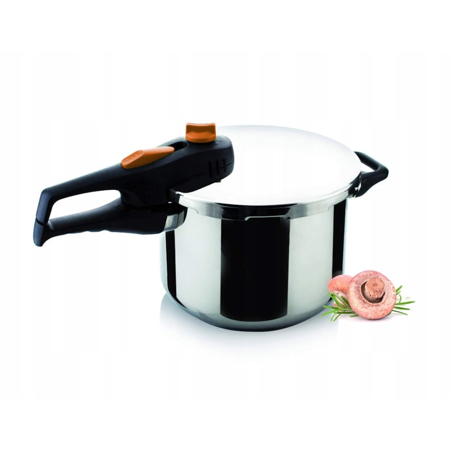 SZYBKOWAR GARNEK PAROWY szybkie GOTOWANIE 6 L indukcja pokrętło banquet box