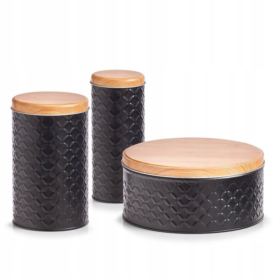 Pojemnik na Ciastka metalowa Puszka 20 x 9 cm Zeller Zamykana do Ciastek