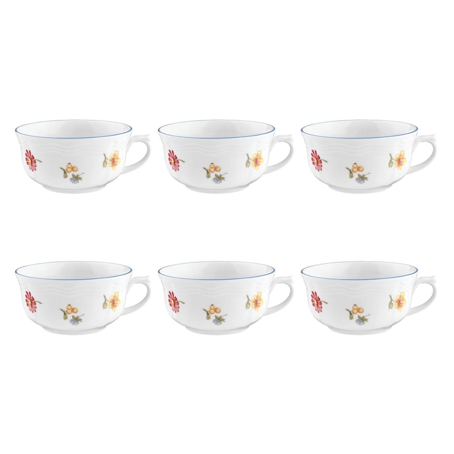 SELTMANN SONATE NOSTALGIA Zestaw 6 filiżanek do herbaty 210 ml