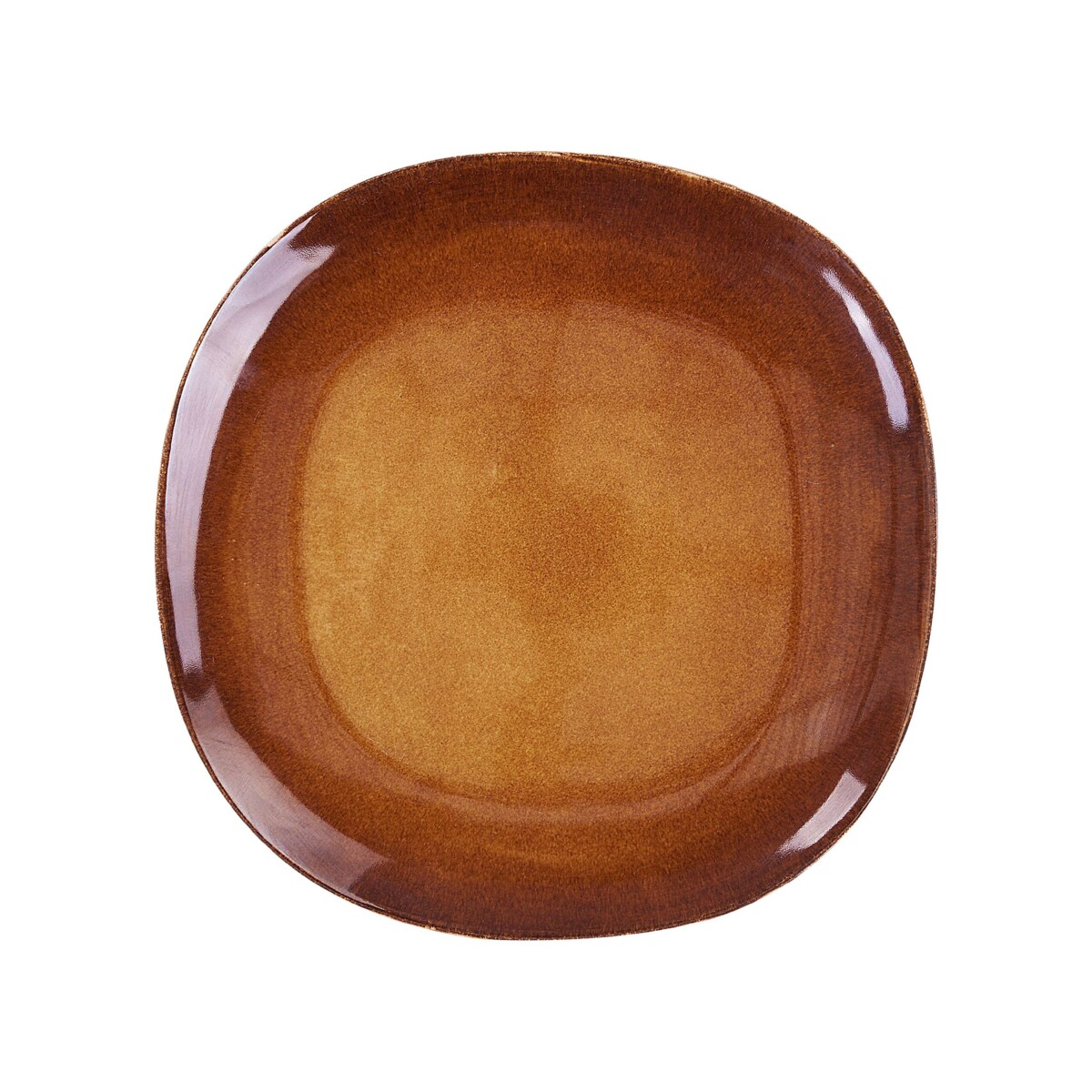 16-częściowy zestaw naczyń z kamionki złoty brąz TURMERIC