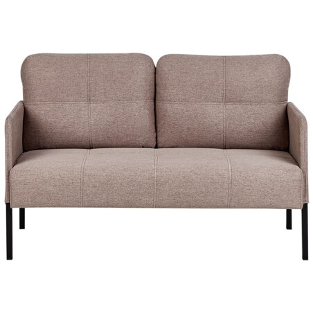 Sofa 2-osobowa brązowa LAHTI