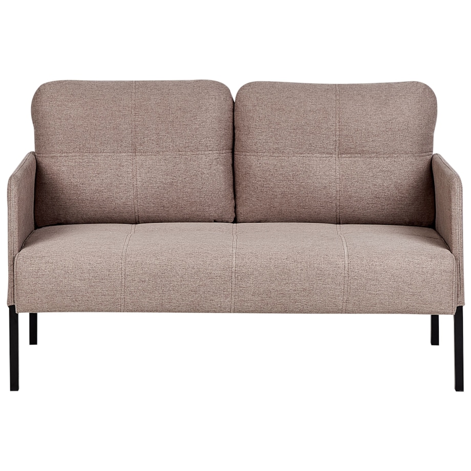 Sofa 2-osobowa brązowa LAHTI