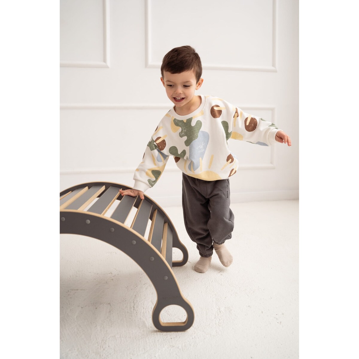 MAŁY bujak montessori - szary