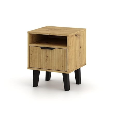 Szafka nocna Scandi 1S SLIM DĄB ARTISAN
