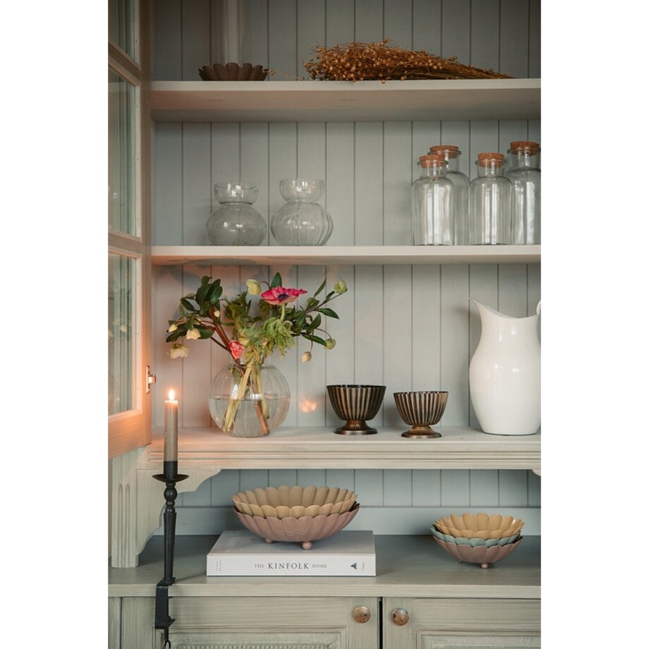 PATERA METALOWA na owoce zielona śr. 16cm