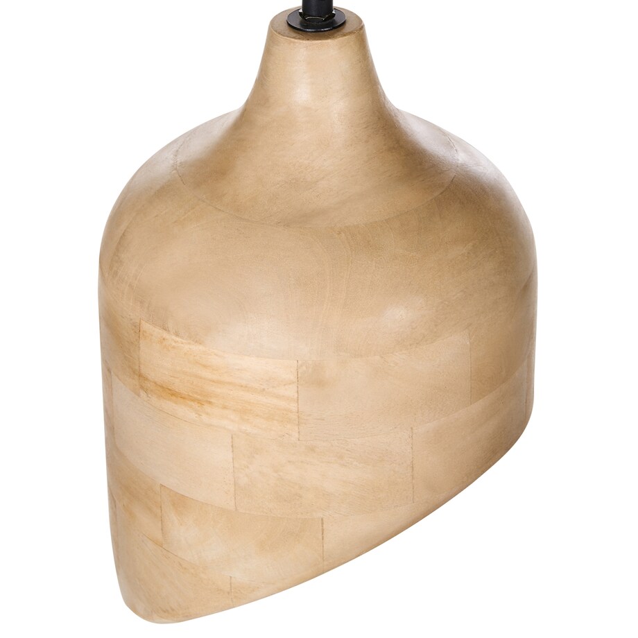 Lampa wisząca GANDAKI Drewno mango Jasnobrązowy