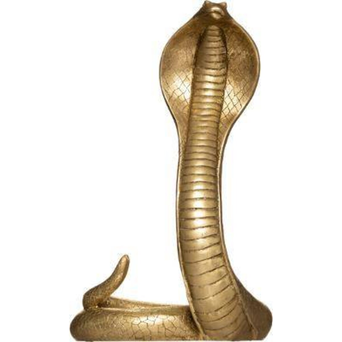 Dekoracyjna figurka z polyresinu COBRA, 36 cm