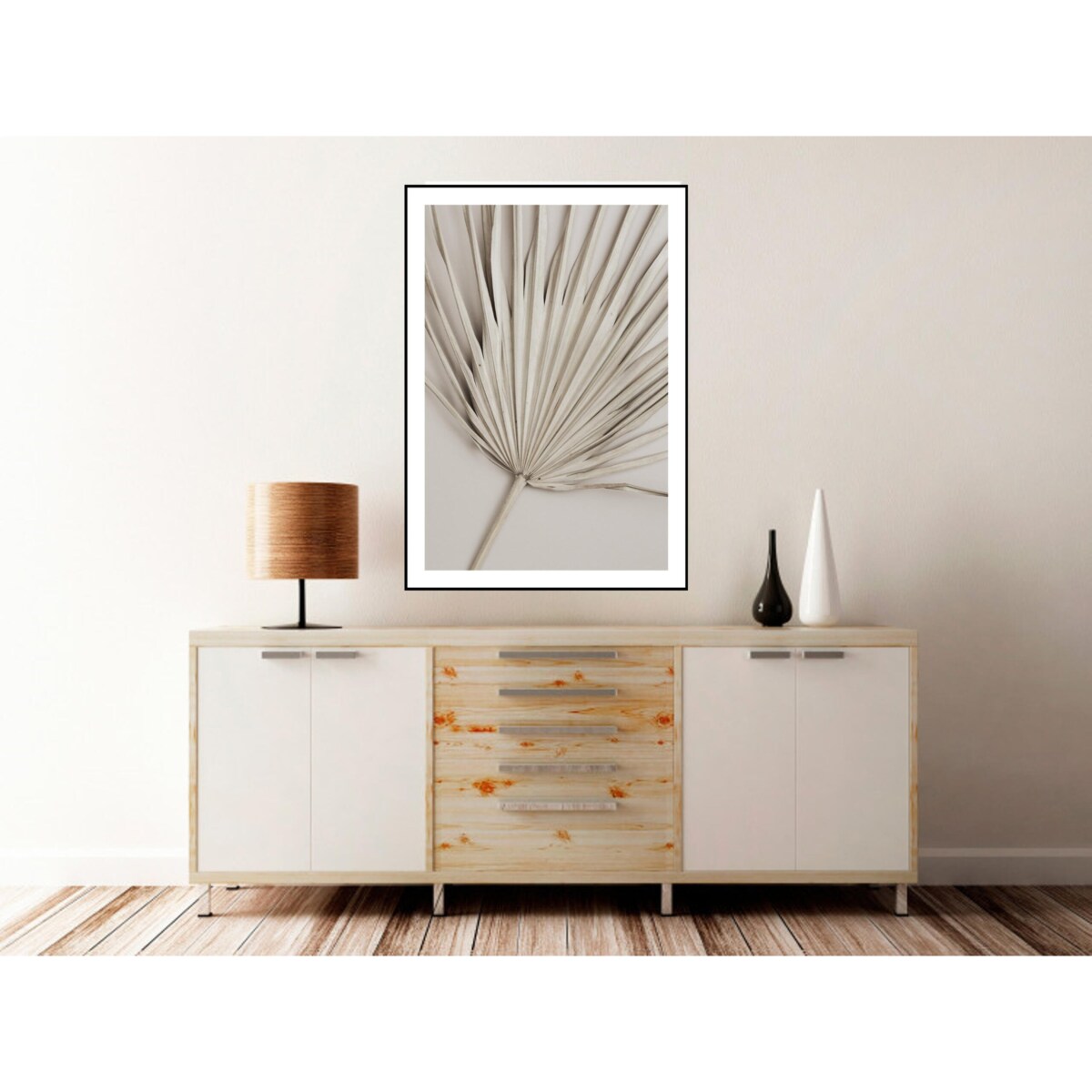 Poster Story, Plakat, Obraz - Beżowa Palma No1, wymiary 60 x 84 cm