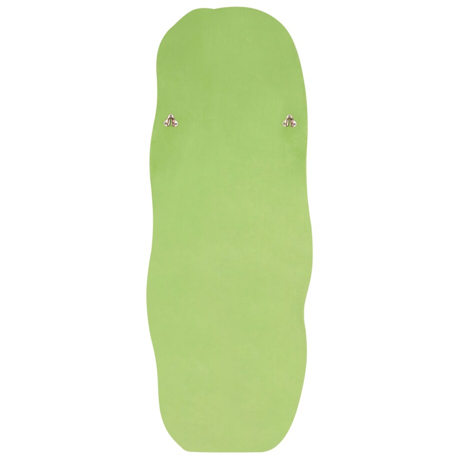 Lustro ścienne BEAUNE 56 cm 160 cm Welur Zielony