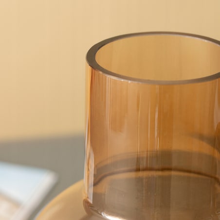 WAZON EMBELIA dzbanek brązowy wys. 21cm