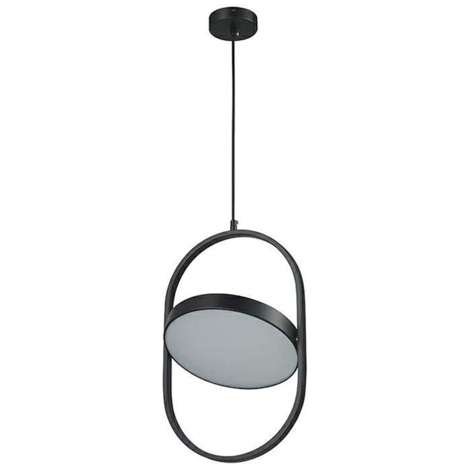 Lampa wisząca Spinner MSE010100314 Moosee LED 9W 3000K Art deco czarna