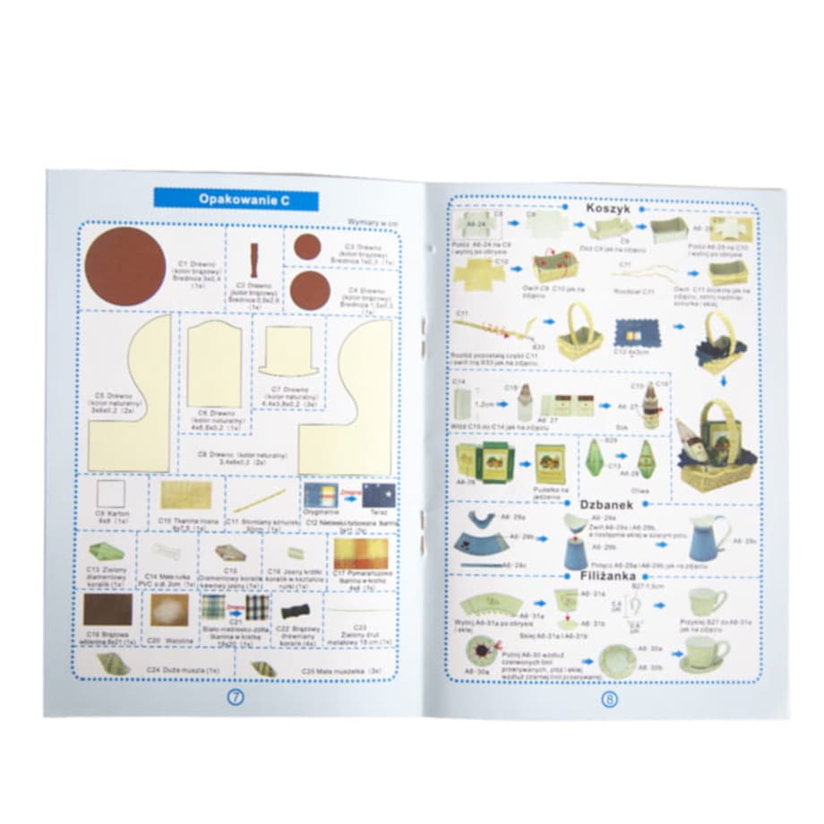 Miniaturowy domek - Słoneczne popołudnie