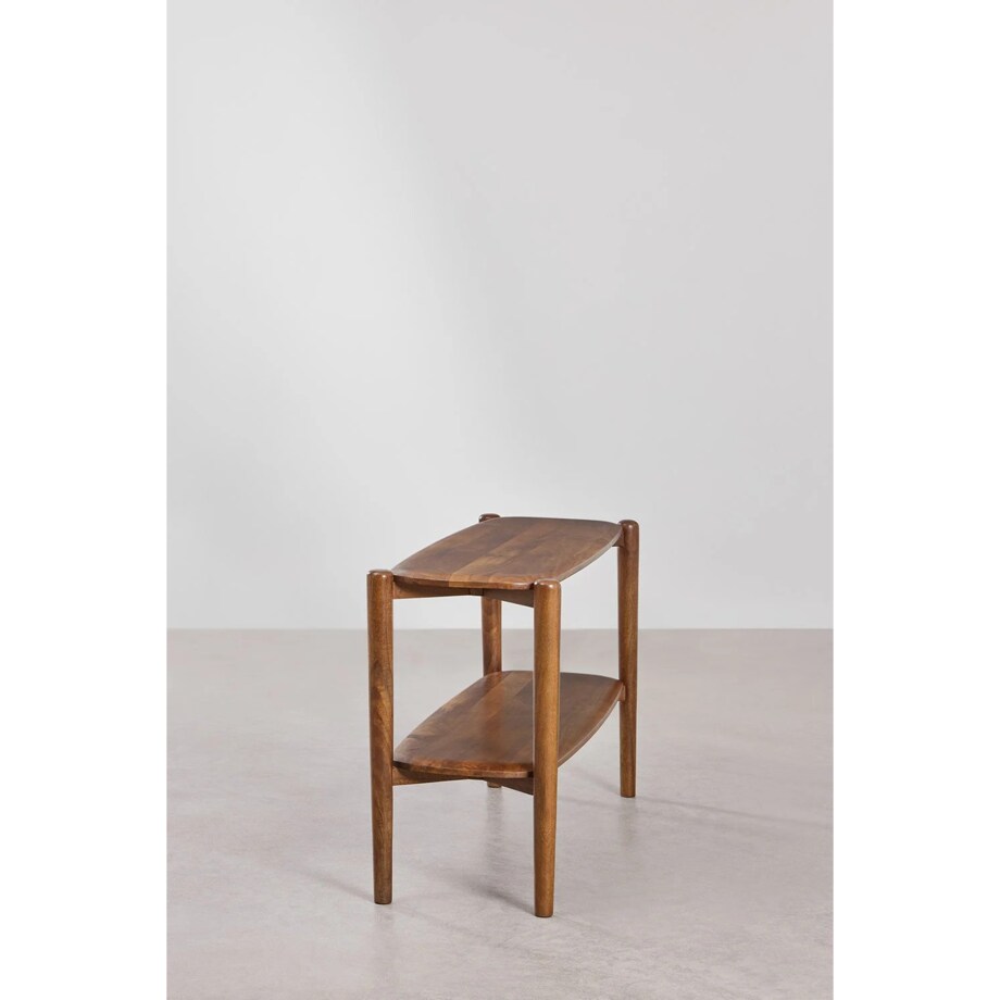 Konsola z drewna mango, 130x40 cm, Gina