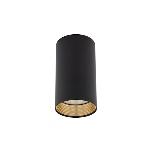 Oprawa natynkowa spot AMIS BLACK GU10 czarno-złota TK Lighting 10718 LED max 10W IP20