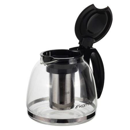 Zaparzacz dzbanek szklany do herbaty ziół kawy duży 1100ml KAMILLE