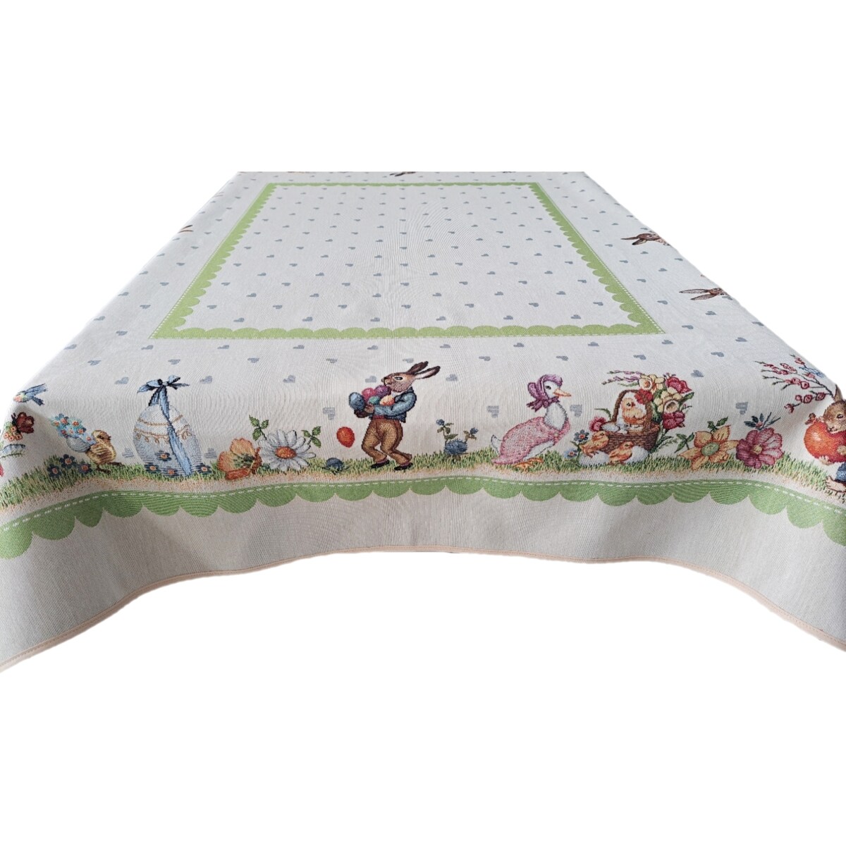 Obrus Wielkanocny Na Stół 120X140 Cm Ozdobny Dekoracyjny