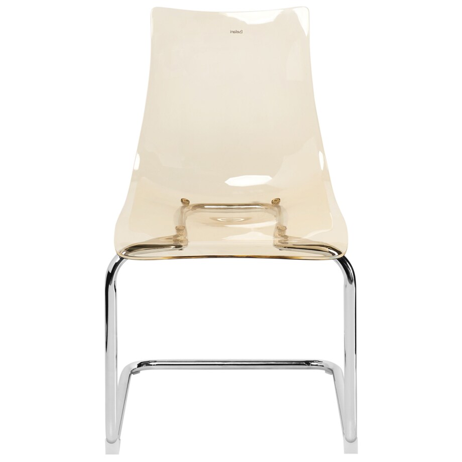 Zestaw 2 krzeseł do jadalni MARSHALL Pomarańczowy