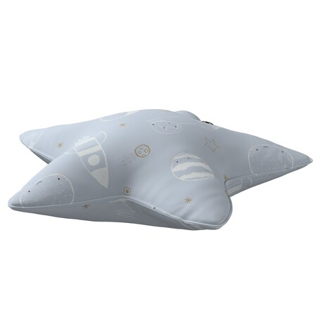 Poduszka Lucky Star, szary, 52x15x52cm, Magic Collection