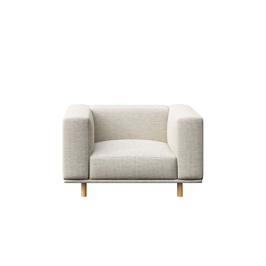 Kukumo fotel Jasnoszary