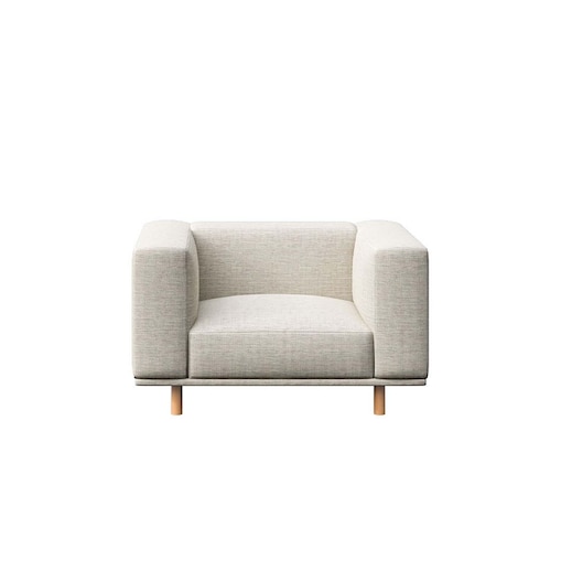 Kukumo fotel Jasnoszary