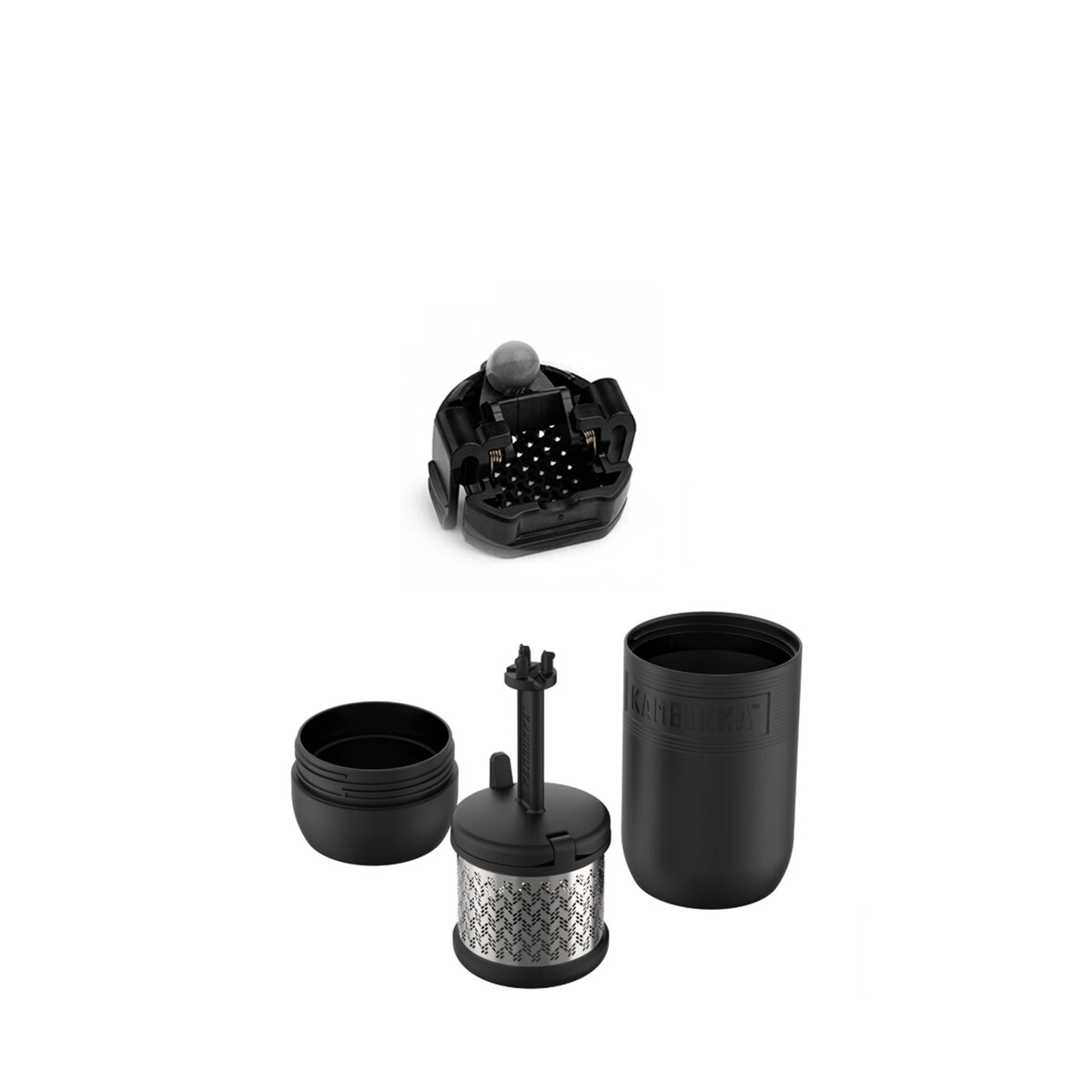 Kambukka zaparzacz do herbaty + sitko do kubków Etna Zestaw Tea Lover