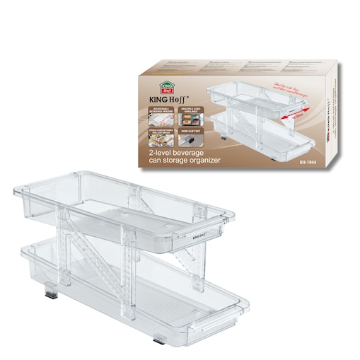 Organizer do przechowywania puszek 2-poziomowy na puszki KINGHOFF